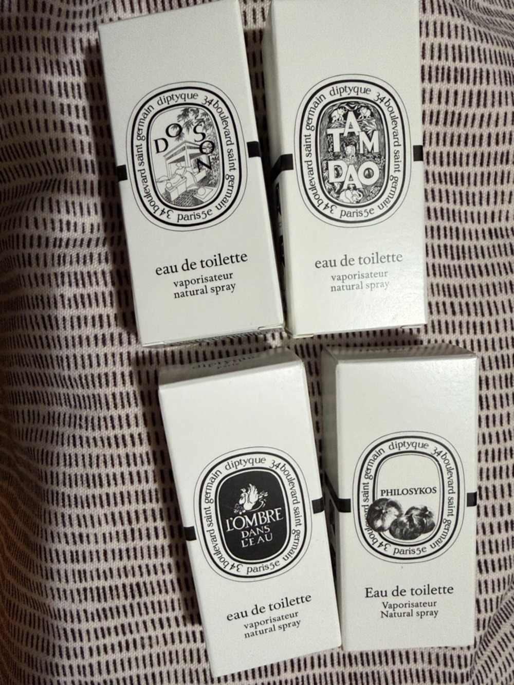 Diptyque TAM DAO, DO SON, L’OMBRE, Philosykos, each 2ML select one or bundle